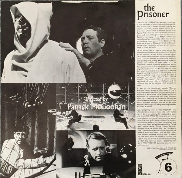 Prisoner Themes - Original Soundtrack Music From The TV Series Starring Patrick McGoohan