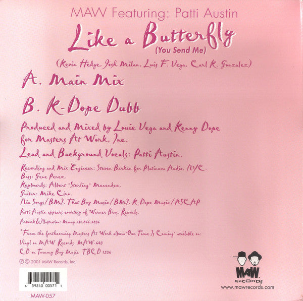 Like A Butterfly (You Send Me)