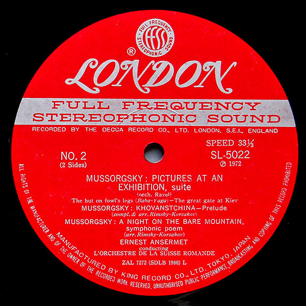 Scheherazade / Polovtsian Dances / Pictures At An Exhibition / Khovanstchina / A Night On The Bare Mountain