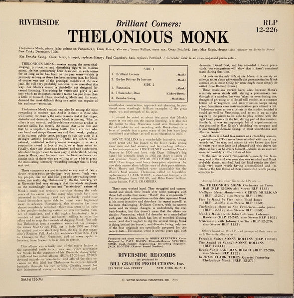 Brilliant Corners = ブリリアント・コーナーズ