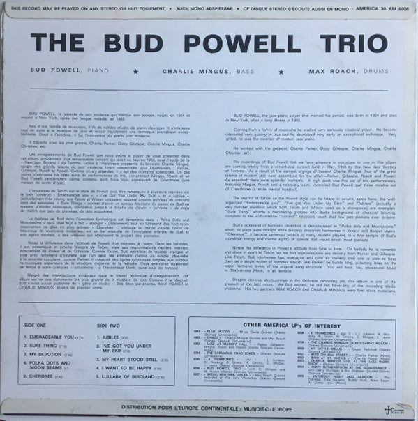 The Bud Powell Trio