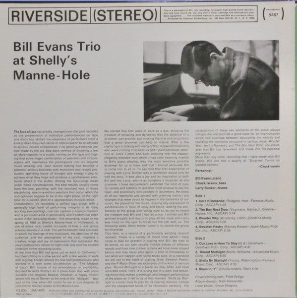 At Shelly's Manne-Hole, Hollywood, California