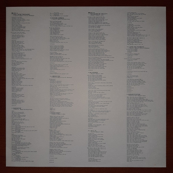 Can't Stop The Music - The Original Soundtrack Album