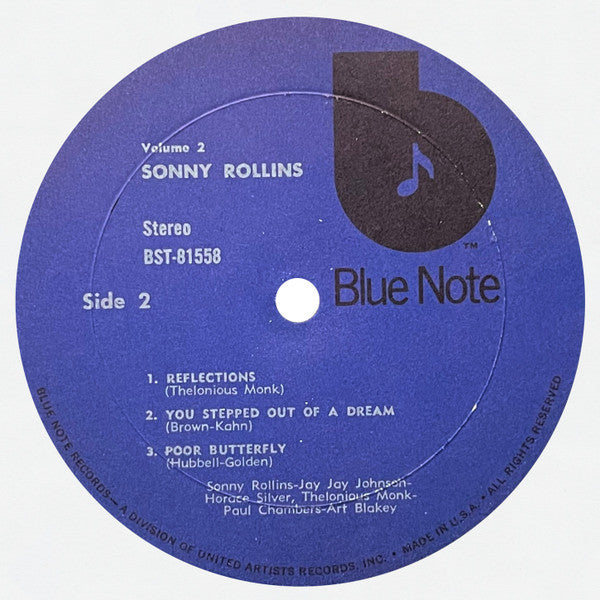 Sonny Rollins Vol. 2 = ソニー・ロリンズ Vol. 2