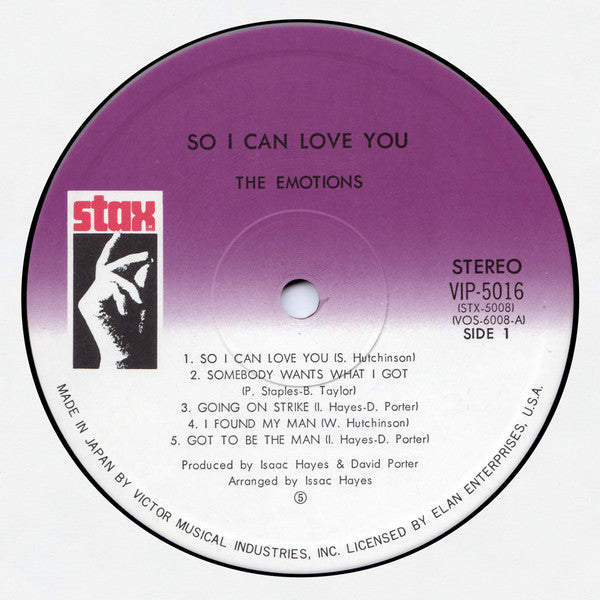 So I Can Love You