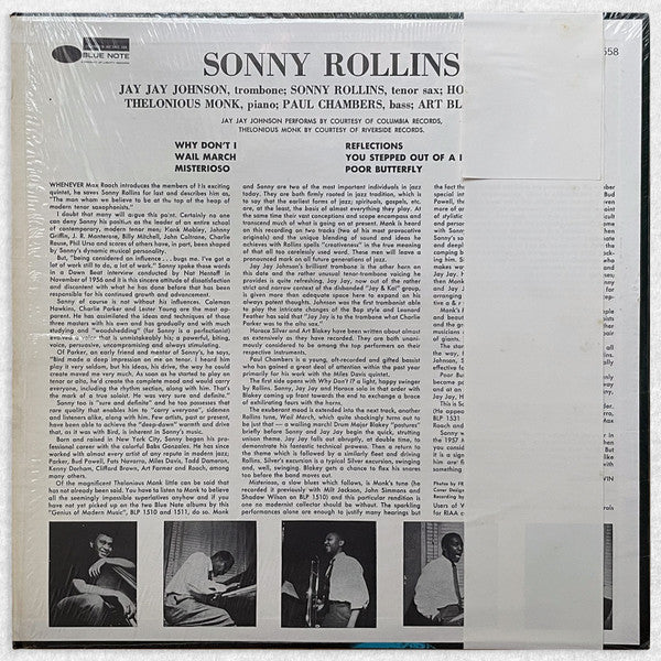 Sonny Rollins Vol. 2 = ソニー・ロリンズ Vol. 2