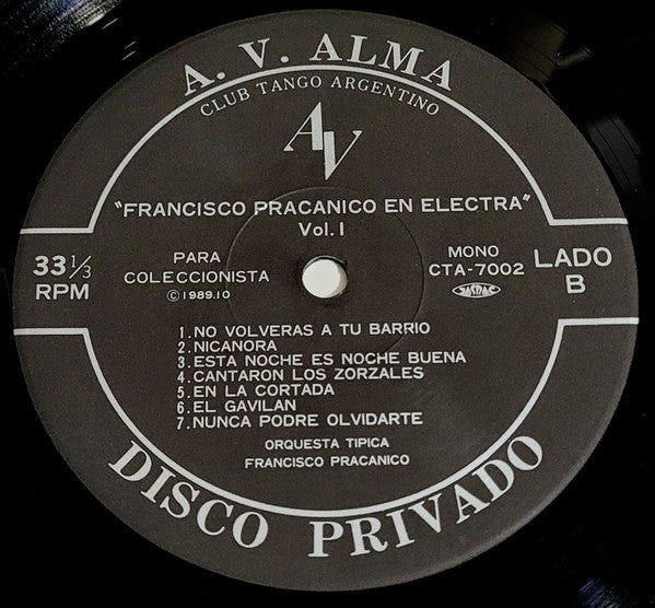 Francisco Pracanico En Electra