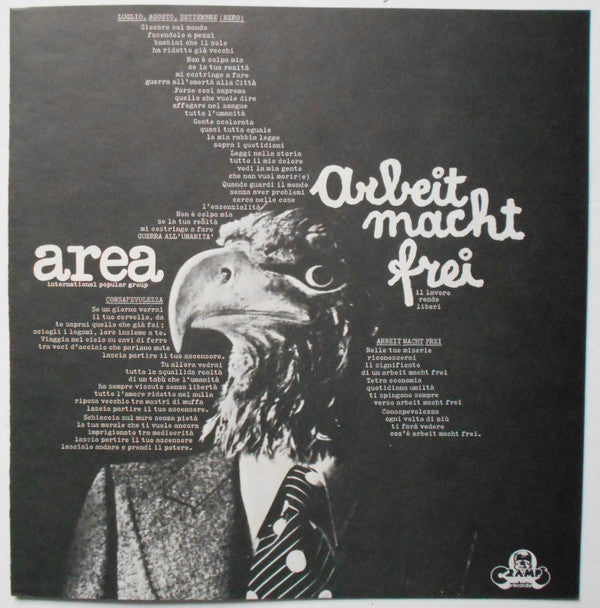 Arbeit Macht Frei (Il Lavoro Rende Liberi)