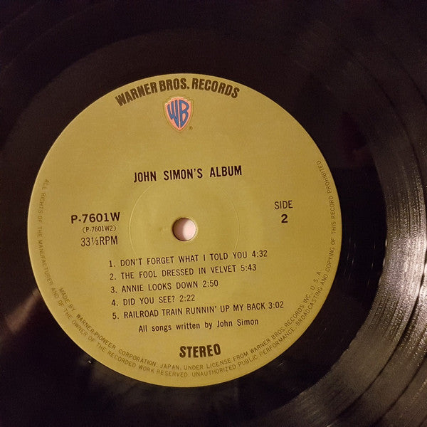 John Simon's Album