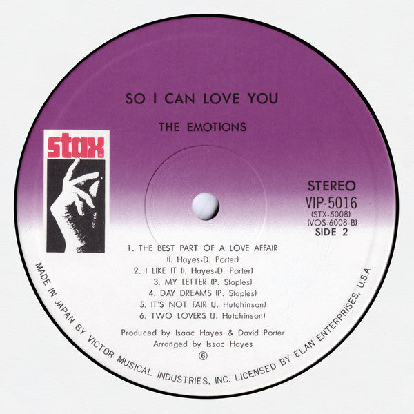 So I Can Love You