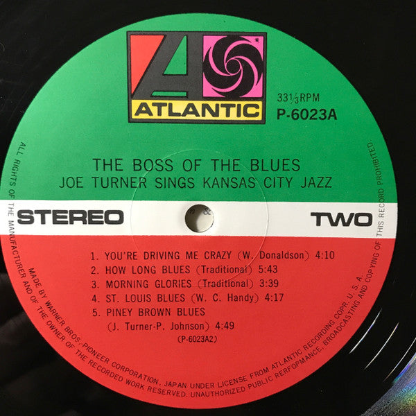 The Boss Of The Blues Sings Kansas City Jazz