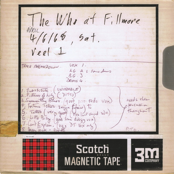 Live At The Fillmore East 1968