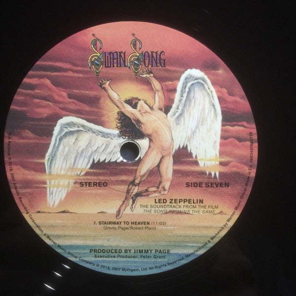 The Soundtrack From The Film Led Zeppelin The Song Remains The Same