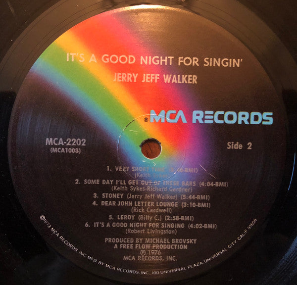 It's A Good Night For Singin'