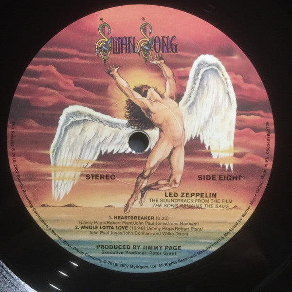 The Soundtrack From The Film Led Zeppelin The Song Remains The Same