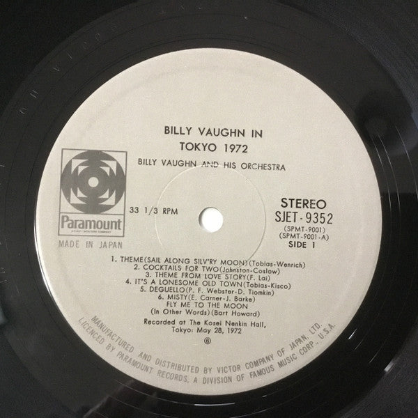 Billy Vaughn In Tokyo 1972