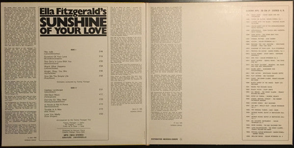 Sunshine Of Your Love