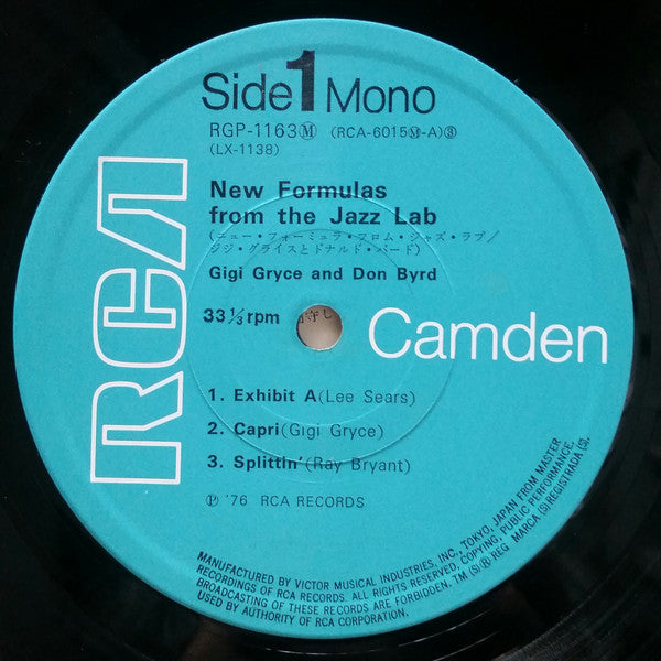 New Formulas From The Jazz Lab