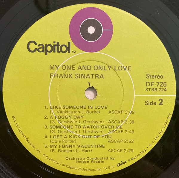 My One And Only Love