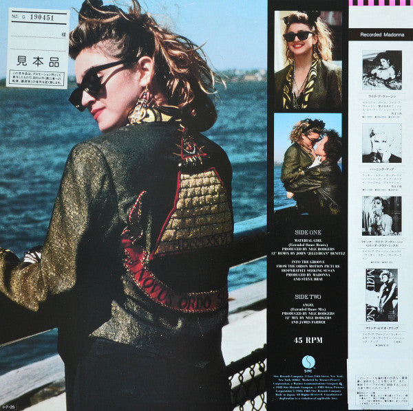 Material Girl, Angel And Into The Groove