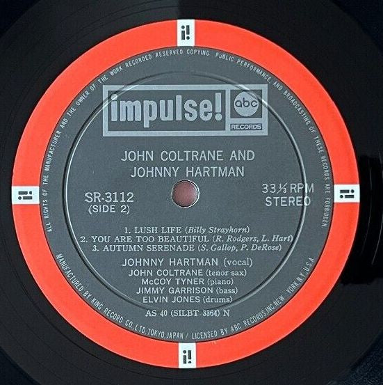 John Coltrane And Johnny Hartman