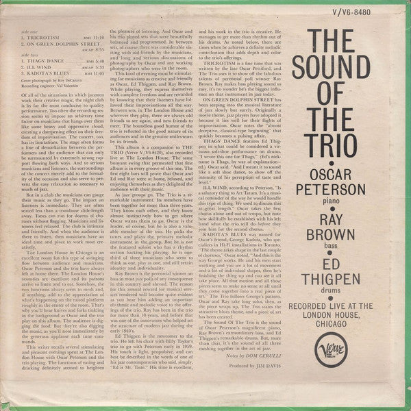 The Sound Of The Trio