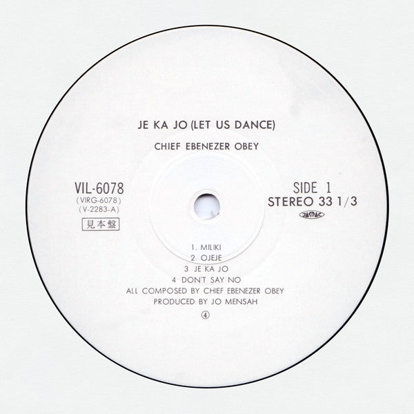 Je Ka Jo (Let Us Dance)