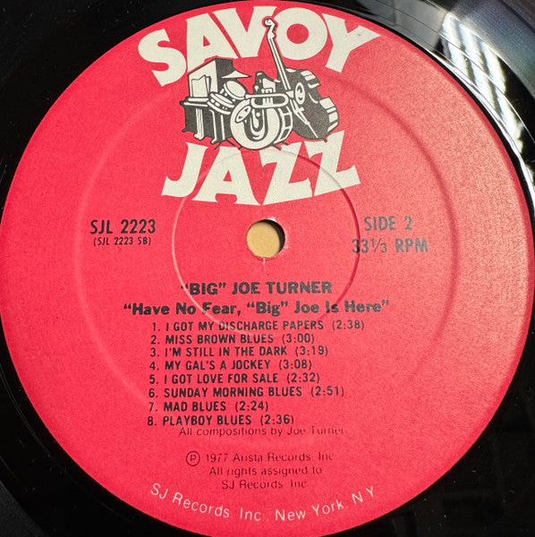 Have No Fear, Big Joe Turner Is Here