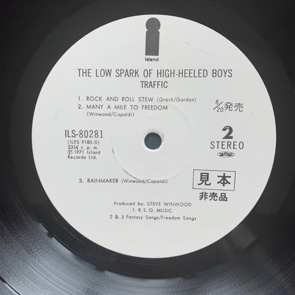 The Low Spark Of High Heeled Boys