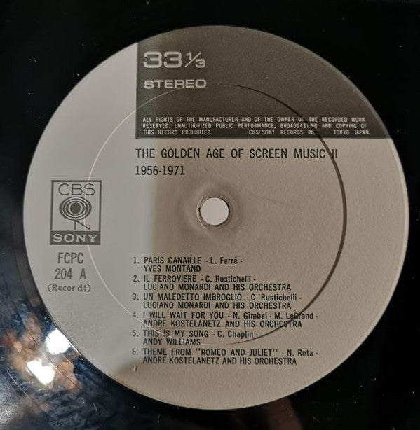 The Golden Age Of Screen Music - II (1956-1971) 2