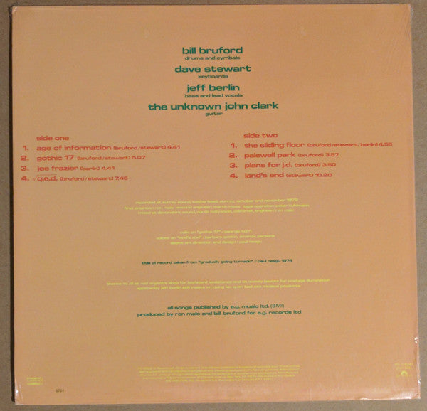 Release: Gradually Going Tornado-Vinyl-US-1980-PD-1-6261-10329615