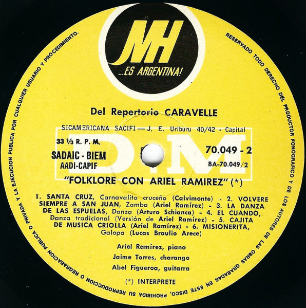Folklore Con Ariel Ramirez