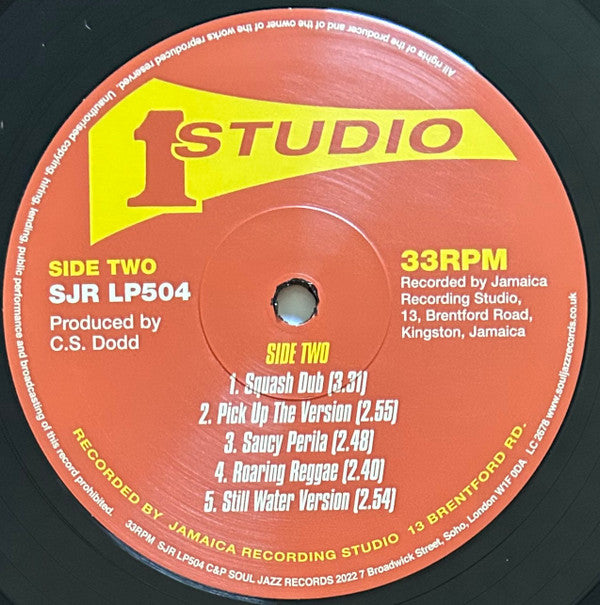 Studio One Space Age Dub Special (Intergalactic Dub From 13 Brentford Road)