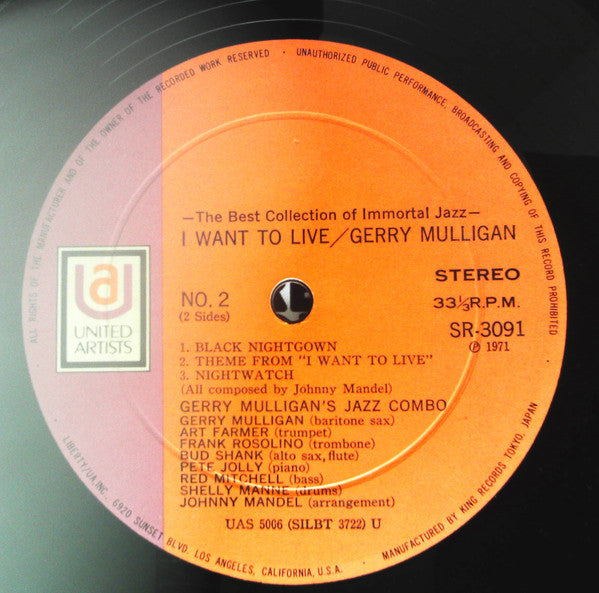 The Jazz Combo From "I Want To Live!"