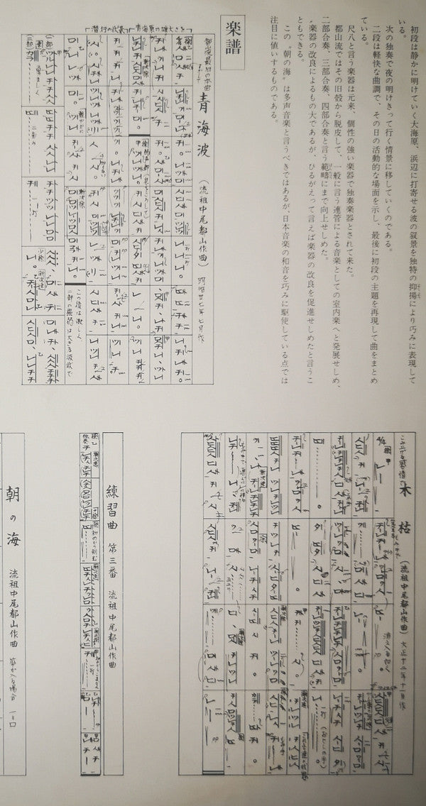 都山流 尺八本曲集成 ⑥