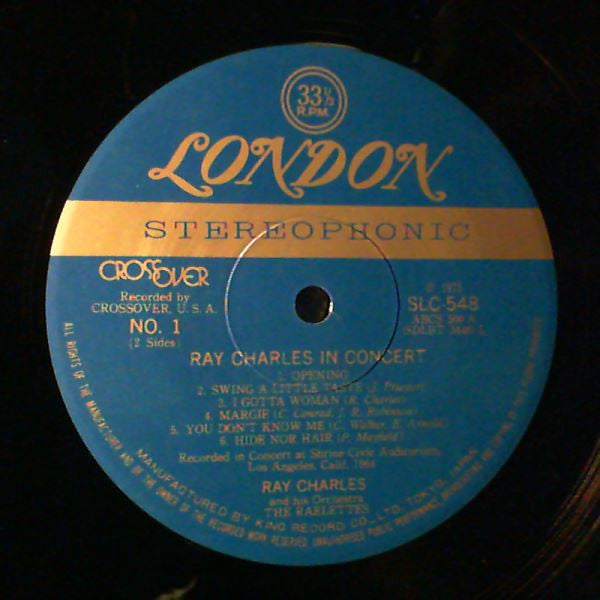 Ray Charles In Concert