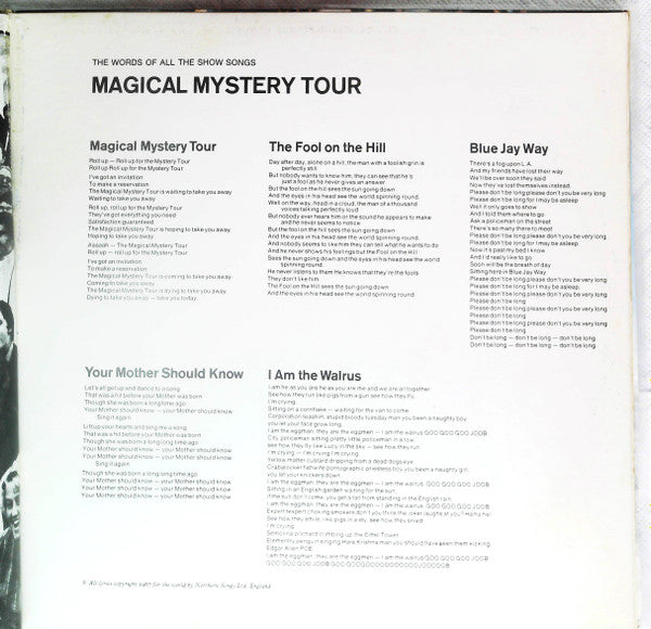 Magical Mystery Tour
