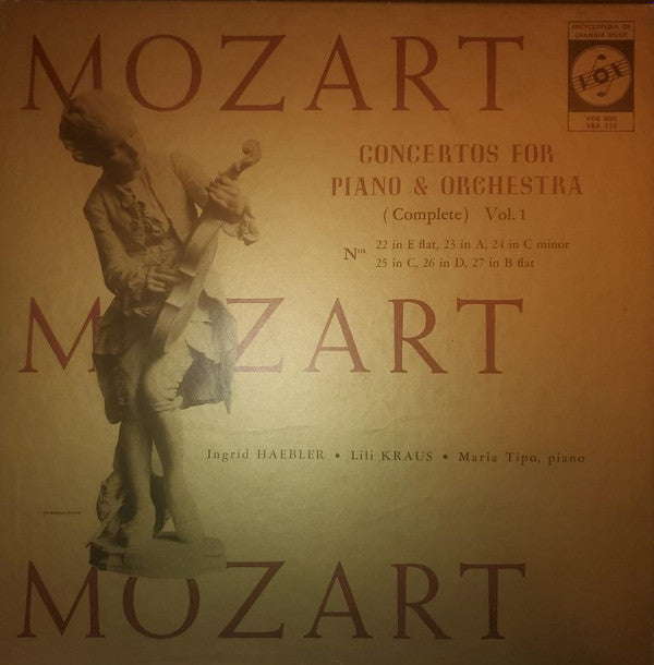 Concertos For Piano & Orchestra (Complete): Vol. 1 (Concerto Nos. 22 Through 27)