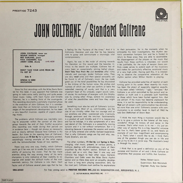 Standard Coltrane