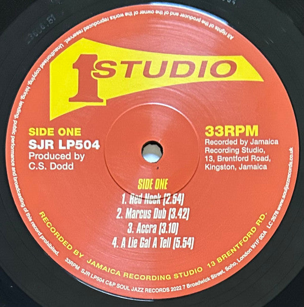 Studio One Space Age Dub Special (Intergalactic Dub From 13 Brentford Road)