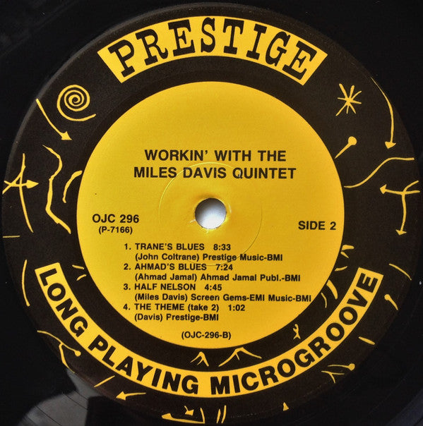 Workin' With The Miles Davis Quintet