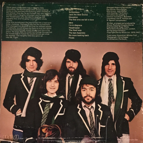 The Kinks Present Schoolboys In Disgrace