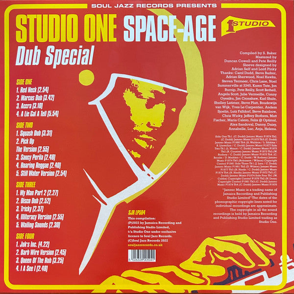 Studio One Space Age Dub Special (Intergalactic Dub From 13 Brentford Road)