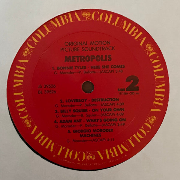 Metropolis (Original Motion Picture Soundtrack)