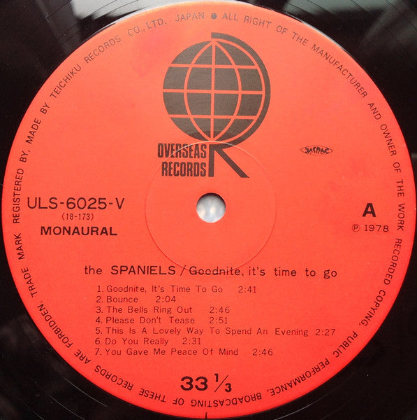 Goodnite, It's Time To Go = グッドナイト・イッツ・タイム・トゥ・ゴー