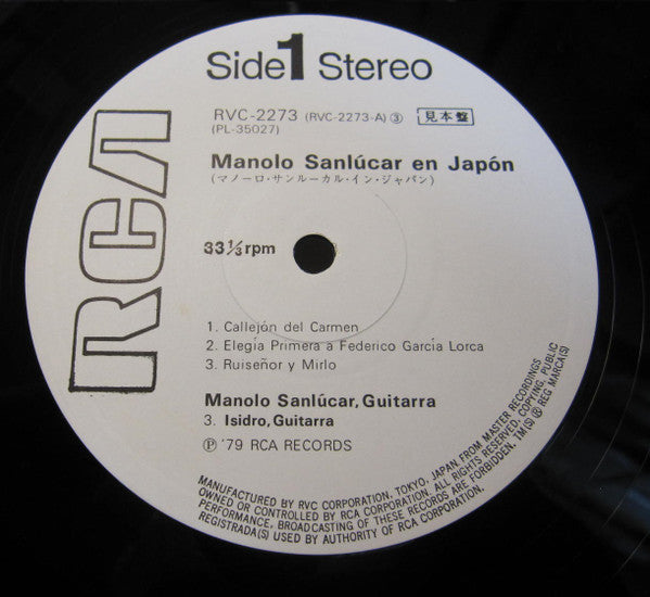 Manolo Sanlúcar En Japon