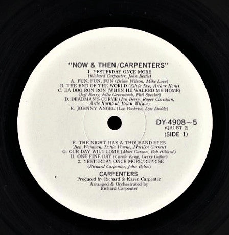 CD-4 First Release Special Trial Record