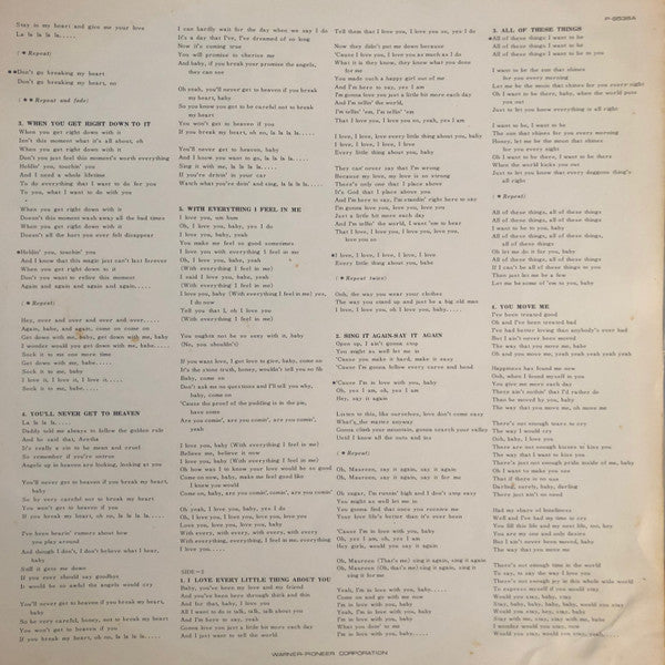 With Everything I Feel In Me