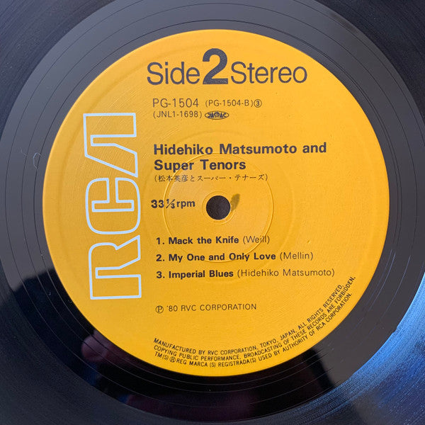 Hidehiko Matsumoto And Super Tenors