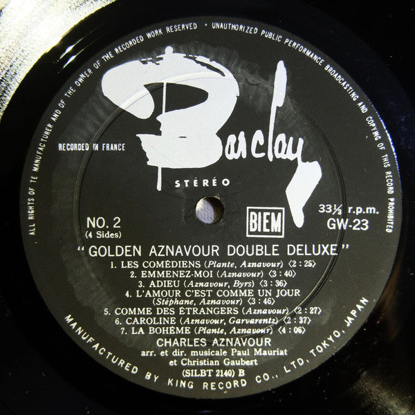 Golden Aznavour Double Deluxe
